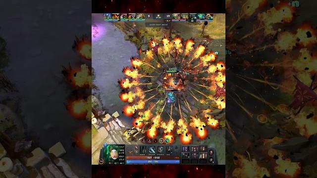 Shadow fiend vs wraith king #dota2 Shadow fiend vs wraith king #dota2