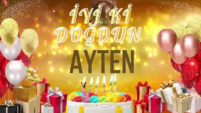 Ayten - doğum günün kutlu olsun ayten Ayten - doğum günün kutlu olsun ayten