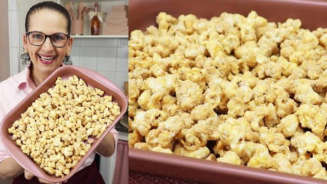 Sweet popcorn with milk nest and white chocolate! super crunchy and easy to make! - isamara amâncio Sweet popcorn with milk nest and white chocolate! super crunchy and easy to make! - isamara amâncio