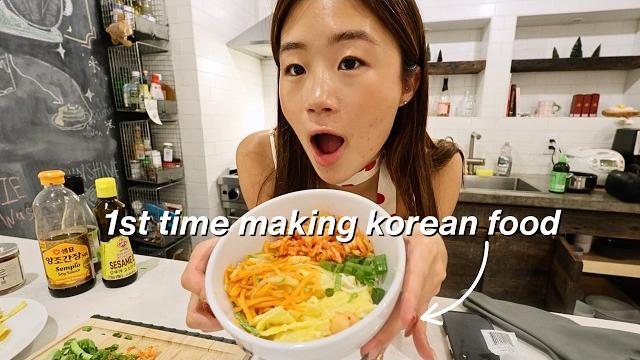 Making myself a korean dinner for the first time... Making myself a korean dinner for the first time...