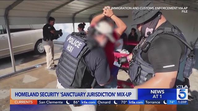Trump administration targets california 'sanctuary jurisdictions' over immigration enforcement Trump administration targets california 'sanctuary jurisdictions' over immigration enforcement