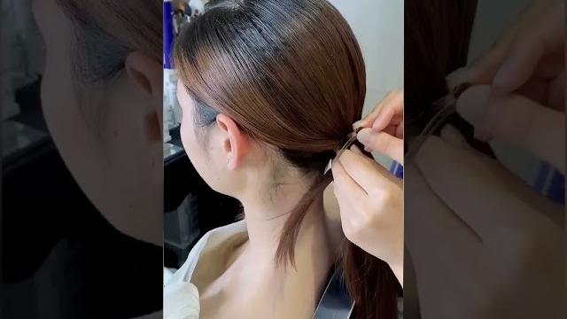 新娘造型,编发教程。 新娘造型,编发教程。