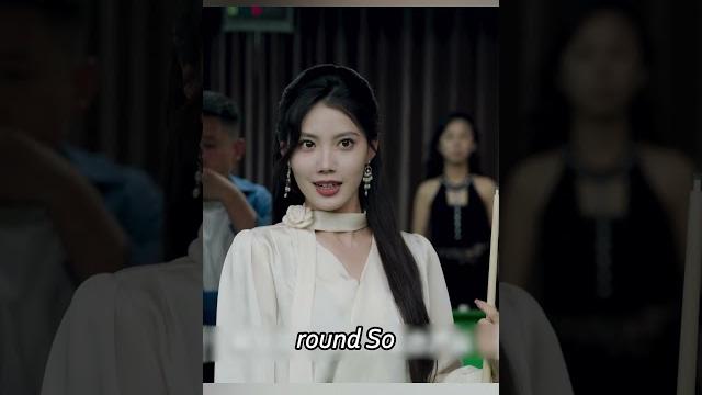 The girl pretended to be a beginner at pool but was actually highly skilled#drama #movie The girl pretended to be a beginner at pool but was actually highly skilled#drama #movie