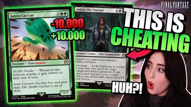 The jumbo cactuar deck that made streamers rage quit | final fantasy standard mtg arena The jumbo cactuar deck that made streamers rage quit | final fantasy standard mtg arena