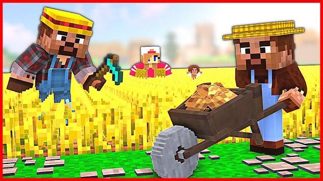 Arda ve ai̇lesi̇ şehri̇ terk edi̇p köye taşindi! - minecraft Arda ve ai̇lesi̇ şehri̇ terk edi̇p köye taşindi! - minecraft