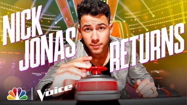 The return of coach nick jonas - the voice 2021 The return of coach nick jonas - the voice 2021