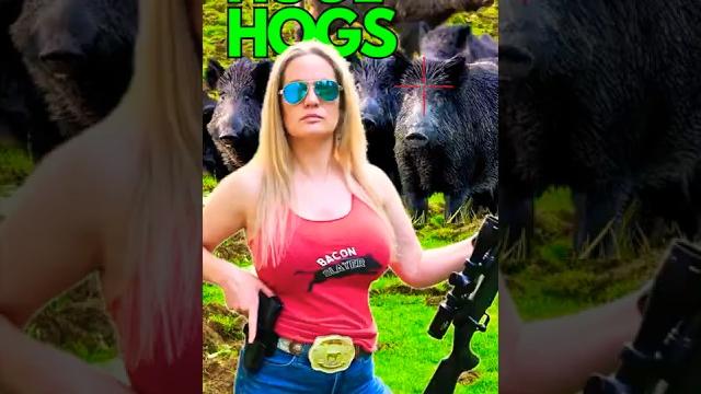 Wild hog trap! meet her hollow point bullet Wild hog trap! meet her hollow point bullet