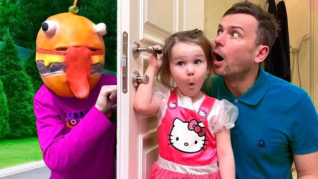 Five kids who's at the door? kids song Five kids who's at the door? kids song