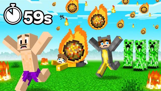 Minecraft but every 60 seconds there's random chaos! Minecraft but every 60 seconds there's random chaos!