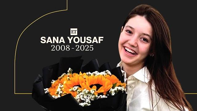 Sana yousaf, tiktok star, dead at 17 Sana yousaf, tiktok star, dead at 17