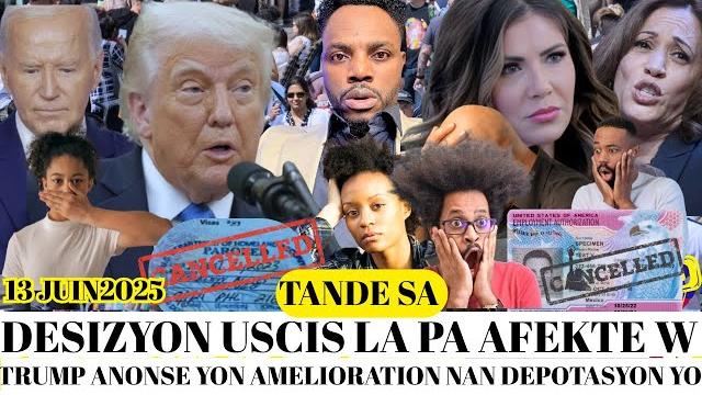 Gwo nouvel:usciskanpe program biden nan men se pa tout moun ki afekte,trump pral fe chanjman.. Gwo nouvel:usciskanpe program biden nan men se pa tout moun ki afekte,trump pral fe chanjman..