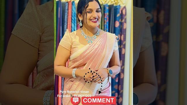 Pure banarasi tissue saree️ #bestofferever #banarasi #shortsviral #banarasisaree #festival #offer Pure banarasi tissue saree️ #bestofferever #banarasi #shortsviral #banarasisaree #festival #offer
