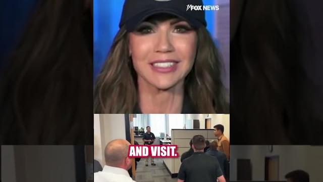 Kristi noem ‘sick of the politics’ after dem senator interrupts press conference #shorts #usa #news Kristi noem ‘sick of the politics’ after dem senator interrupts press conference #shorts #usa #news