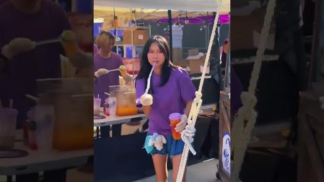 Making mango boba for free Making mango boba for free