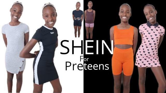 Shein summer try-on haul for preteens 2024 Shein summer try-on haul for preteens 2024