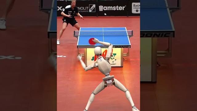 Robot play ping pong #robot Robot play ping pong #robot