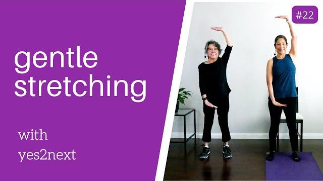 Gentle stretching for seniors, beginner exercisers Gentle stretching for seniors, beginner exercisers