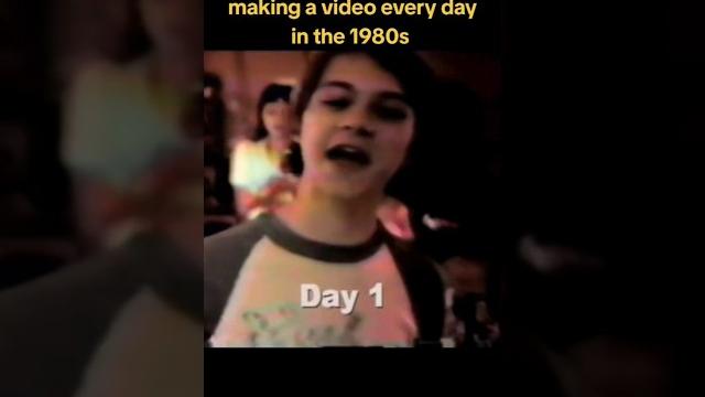My project during summer vacation in 1986 was to make a 1980s music video every day #summeronshorts My project during summer vacation in 1986 was to make a 1980s music video every day #summeronshorts
