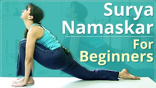 Step by step surya namaskar for beginners | learn sun salutation in 3 minutes| simple yoga lessons Step by step surya namaskar for beginners | learn sun salutation in 3 minutes| simple yoga lessons