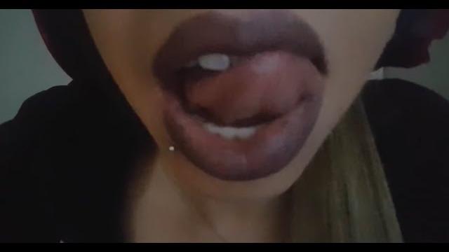 Asmr lens licking | mouth sounds | licking your face Asmr lens licking | mouth sounds | licking your face