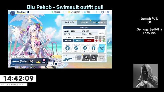 Swimsuit pull - blue pekob global Swimsuit pull - blue pekob global