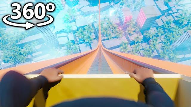 Slide in 360° | vr / 4k Slide in 360° | vr / 4k