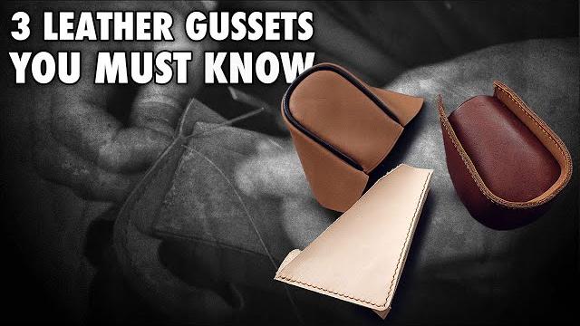 3 leather gussets you must know | leather work tutorial 3 leather gussets you must know | leather work tutorial