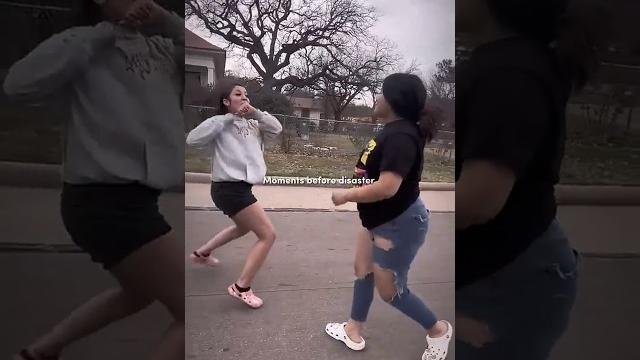 Two girls fight #shorts Two girls fight #shorts