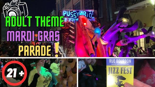 Adult theme mardi gras parade! 🫣krewe du vieux ️ Adult theme mardi gras parade! 🫣krewe du vieux ️