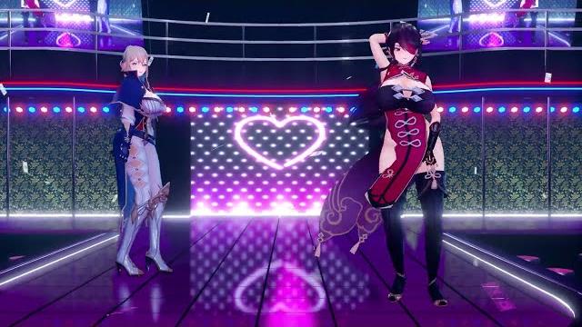 【genshin impact mmd】chocolate cream 【genshin impact mmd】chocolate cream