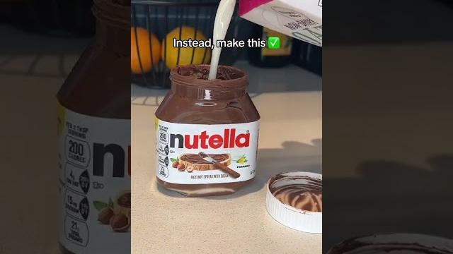 Keep your empty nutella jar! Keep your empty nutella jar!