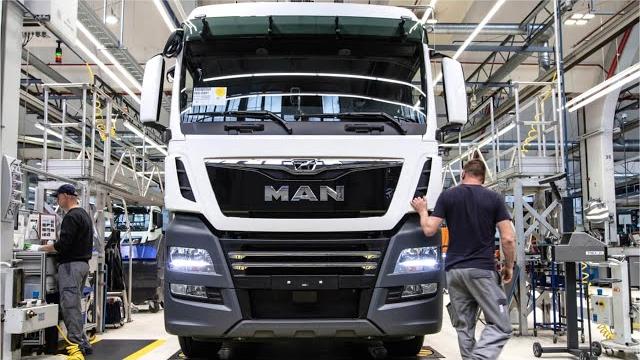Manufacturing man trucks - production heavy goods vehicles Manufacturing man trucks - production heavy goods vehicles