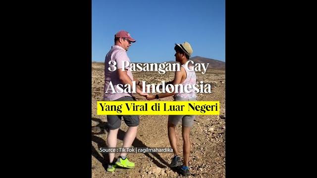 Pasangan gay asal indonesia ini jadi terkenal di luar negeri Pasangan gay asal indonesia ini jadi terkenal di luar negeri