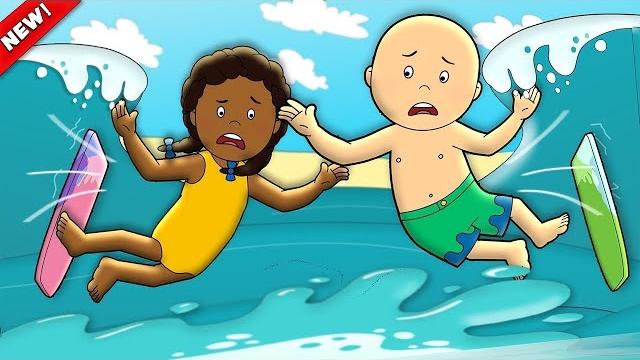 Let's go surfing | caillou's new adventures Let's go surfing | caillou's new adventures