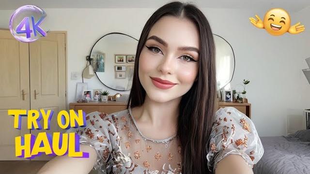 Best fishnet dress - transparent try on haul 4k Best fishnet dress - transparent try on haul 4k