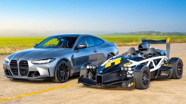 Bmw m4 v ariel atom 4r: drag race Bmw m4 v ariel atom 4r: drag race