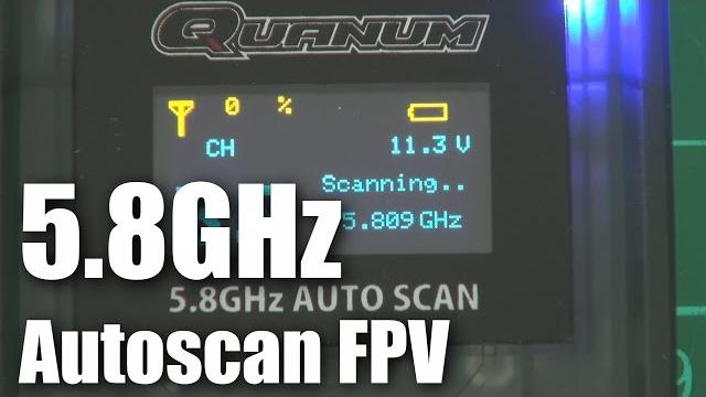 Quanum 5.8ghz autoscan fpv video receiver (part 1) Quanum 5.8ghz autoscan fpv video receiver (part 1)