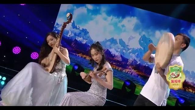 天山之春 琵琶 热瓦甫 手鼓合奏 天山之春 琵琶 热瓦甫 手鼓合奏