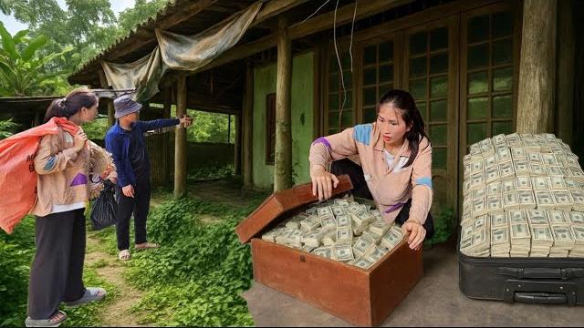 Young girl spends $9,000 to buy abandoned house: surprised with treasure inside-huge amount of money Young girl spends $9,000 to buy abandoned house: surprised with treasure inside-huge amount of money