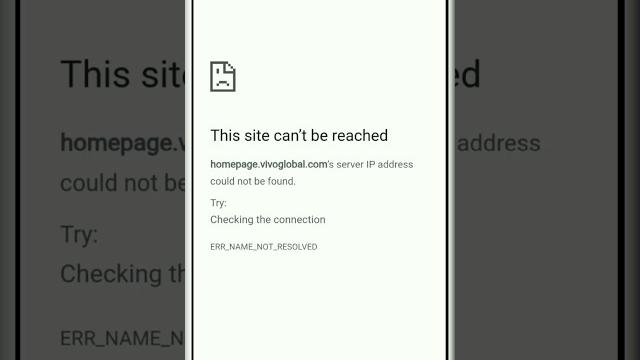 How to fix this site can't be reached in android mobile || this site cannot be reached google chrome How to fix this site can't be reached in android mobile || this site cannot be reached google chrome