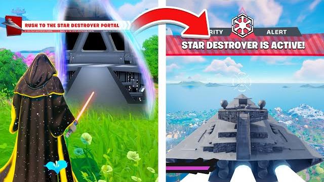 *new* fortnite update! (star destroyer) *new* fortnite update! (star destroyer)