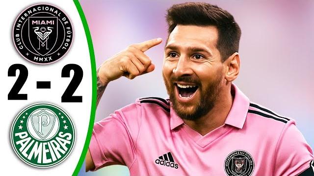 Messi hat-trick inter miami vs palmeiras 2-2- all goals & highlights - club world cup 2025 Messi hat-trick inter miami vs palmeiras 2-2- all goals & highlights - club world cup 2025