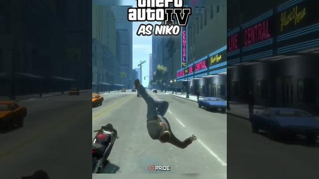 Jumping from a bike in gta games #gta #gta5 Jumping from a bike in gta games #gta #gta5