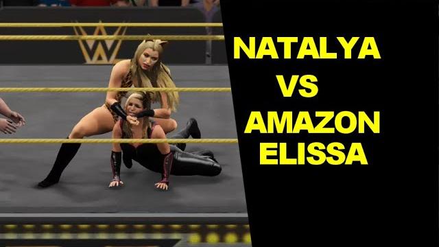Wwe 2k17 natalya vs amazon elissa Wwe 2k17 natalya vs amazon elissa