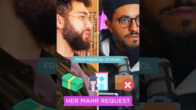 Her mahr request Her mahr request