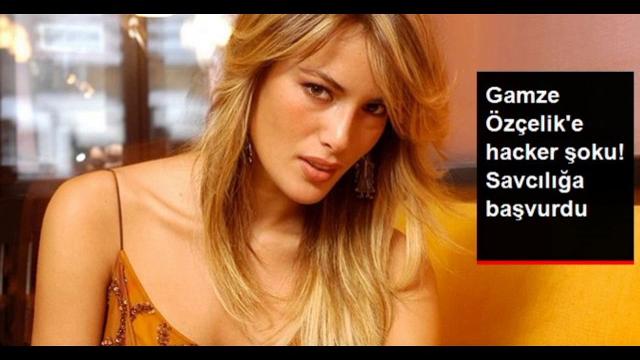 Gamze özçeli̇k 'e hacker şoku Gamze özçeli̇k 'e hacker şoku