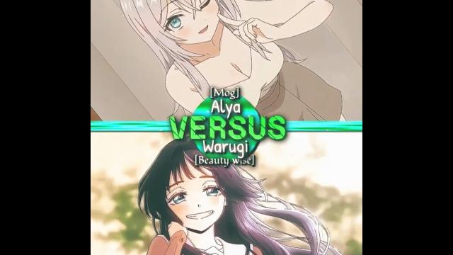 Alya vs waguri | mog beauty wise Alya vs waguri | mog beauty wise