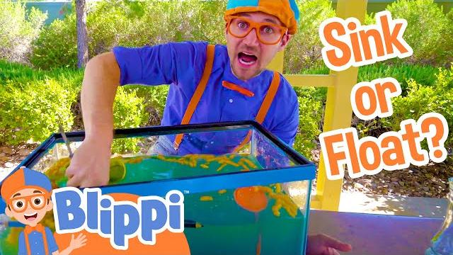 Sink or float | blippi full episodes | science videos for kids with blippi | blippi toys Sink or float | blippi full episodes | science videos for kids with blippi | blippi toys