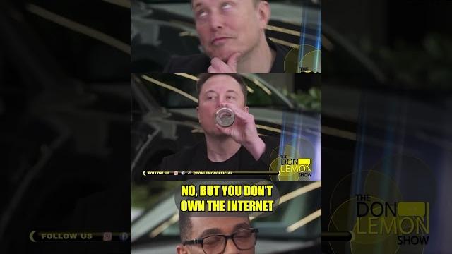 'you desperately want censorship' - elon musk to don lemon #elonmusk #donlemon #censorship 'you desperately want censorship' - elon musk to don lemon #elonmusk #donlemon #censorship
