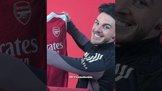 Our gunners unbox the new home kit #arsenal #adidas #shirt #rice #odegaard #williamson #russo Our gunners unbox the new home kit #arsenal #adidas #shirt #rice #odegaard #williamson #russo